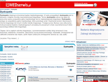 Tablet Screenshot of dyskopatia.medserwis.pl