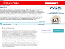Tablet Screenshot of liposukcja.medserwis.pl