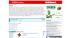 Desktop Screenshot of anemia.medserwis.pl