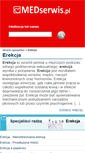 Mobile Screenshot of erekcja.medserwis.pl