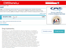 Tablet Screenshot of lasik.medserwis.pl