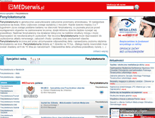 Tablet Screenshot of fenyloketonuria.medserwis.pl