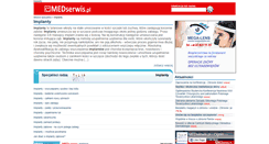 Desktop Screenshot of implanty.medserwis.pl
