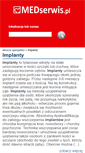 Mobile Screenshot of implanty.medserwis.pl