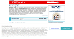 Desktop Screenshot of nowotworgardla.medserwis.pl