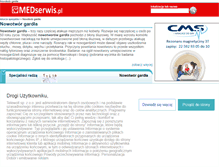 Tablet Screenshot of nowotworgardla.medserwis.pl