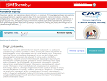 Tablet Screenshot of nowotworwatroby.medserwis.pl