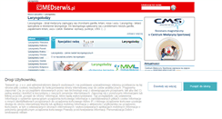 Desktop Screenshot of laryngolodzy.medserwis.pl