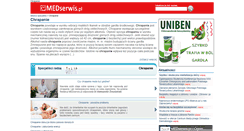 Desktop Screenshot of chrapanie.medserwis.pl