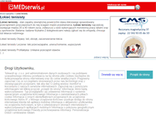 Tablet Screenshot of lokiectenisisty.medserwis.pl