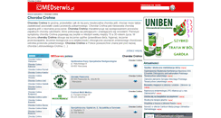 Desktop Screenshot of chorobacrohna.medserwis.pl
