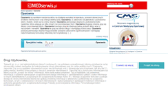 Desktop Screenshot of oparzenia.medserwis.pl