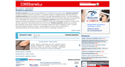 Desktop Screenshot of grzybicapaznokci.medserwis.pl