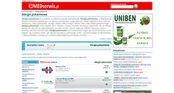 Desktop Screenshot of alergiapokarmowa.medserwis.pl