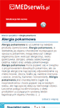 Mobile Screenshot of alergiapokarmowa.medserwis.pl