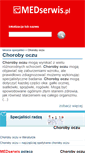 Mobile Screenshot of chorobyoczu.medserwis.pl