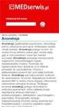 Mobile Screenshot of anoreksja.medserwis.pl