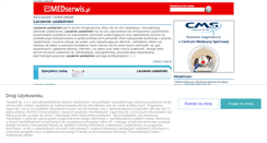 Desktop Screenshot of leczenieuzaleznien.medserwis.pl