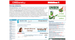 Desktop Screenshot of chirurgiaplastyczna.medserwis.pl