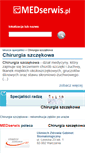Mobile Screenshot of chirurgiaszczekowa.medserwis.pl