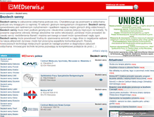 Tablet Screenshot of bezdechsenny.medserwis.pl