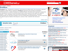 Tablet Screenshot of drozdzyca.medserwis.pl