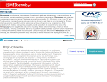Tablet Screenshot of menopauza.medserwis.pl