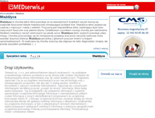 Tablet Screenshot of miazdzyca.medserwis.pl
